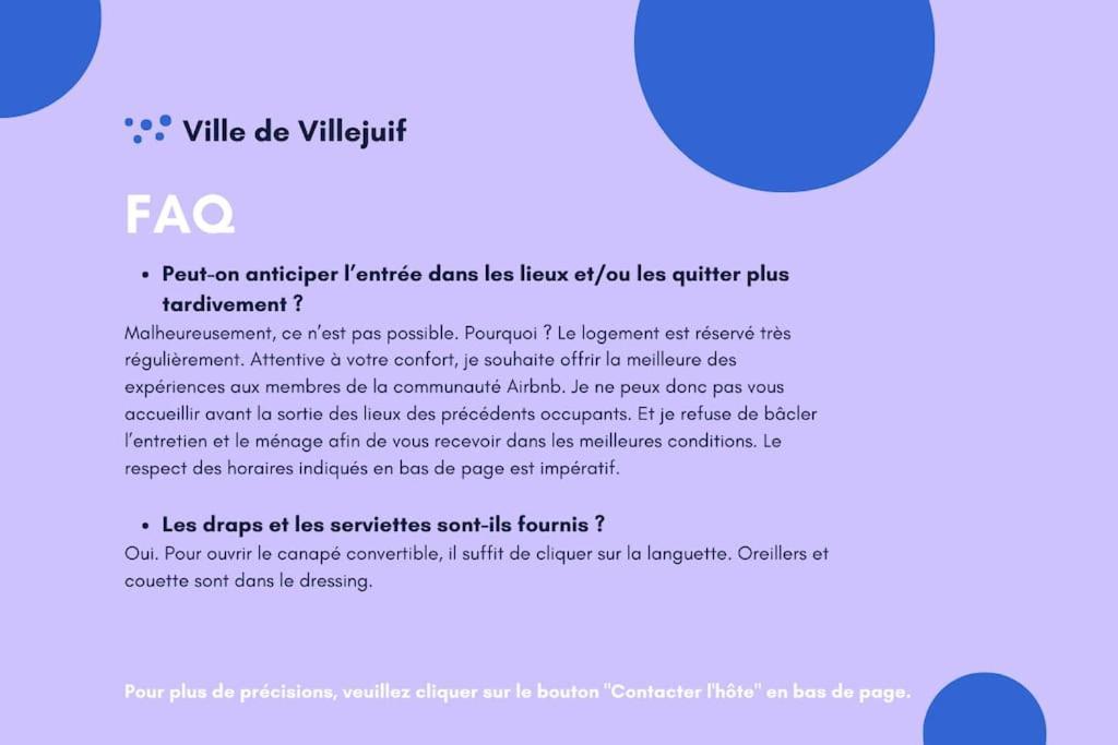 Appartement Avec Parking Et Terrasse Metro 7 Et Paris Villejuif Eksteriør bilde